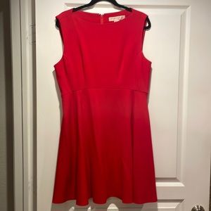 French Connection Red Sleeveless Dress